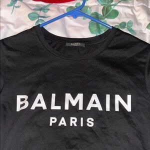 Balmain Black Tee Men’s Small